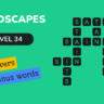 level 34 wordscapes